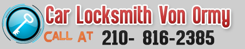 Car Locksmith Von Ormy Logo